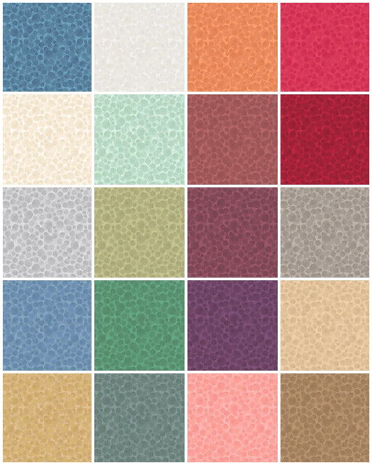 Lewis & Irene Bumbleberries Blenders Fabric Collection Claret Red BB158 Authentic Premium 100% Cotton Quilt Shop Quality Fabrics