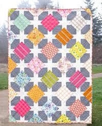 Erica Jackman Kitchen Table Quilting The Rachel Quilt Pattern - 3 Size Variations Per Pattern