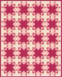 Erica Jackman Kitchen Table Quilting The Maggie Quilt Pattern - 3 Size Variations Per Pattern