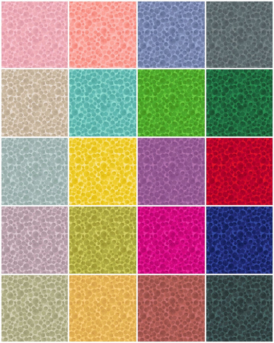 Lewis & Irene Bumbleberries Blenders Fabric Collection Cottage Rose BB284 Authentic Premium 100% Cotton Quilt Shop Quality Fabrics