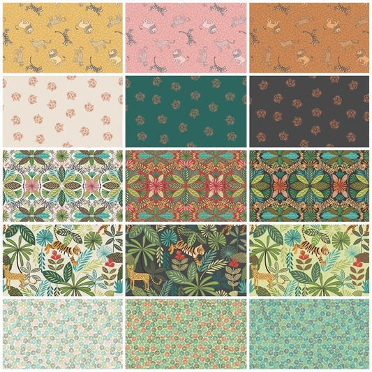 Lewis & Irene Panthera Fabric Collection Little Big Cats on Pink Premium 100% Cotton Quilt Shop Quality Fabrics