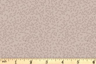 Lewis & Irene Autumn Fields Reloved Fabric Collection Seeds on Natural A677.2