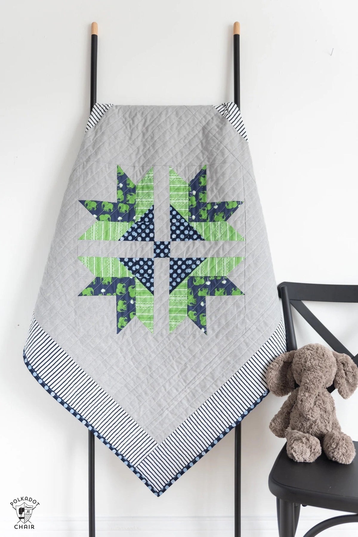 Melissa Mortenson Sewing Patterns Picnic Crossing Quilt Pattern - 2 Size Variations Per Pattern