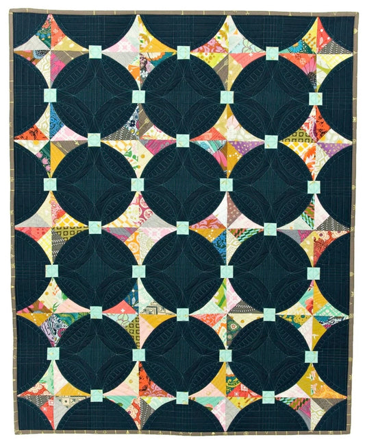 Sew Kind of Wonderful Mini Kites Quilt Pattern Finished Size 27"x34"