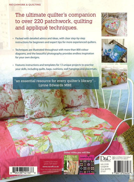 David & Charles Quilt Patterns The Quilter's Bible - Over 100 Quilters Block Patterns Per Book (Softcover)
