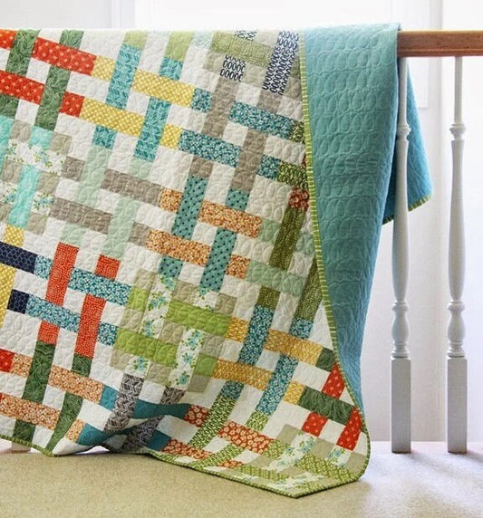 Cluck Cluck Sew Basket Case Quilt Pattern - 5 Size Variations Per Pattern
