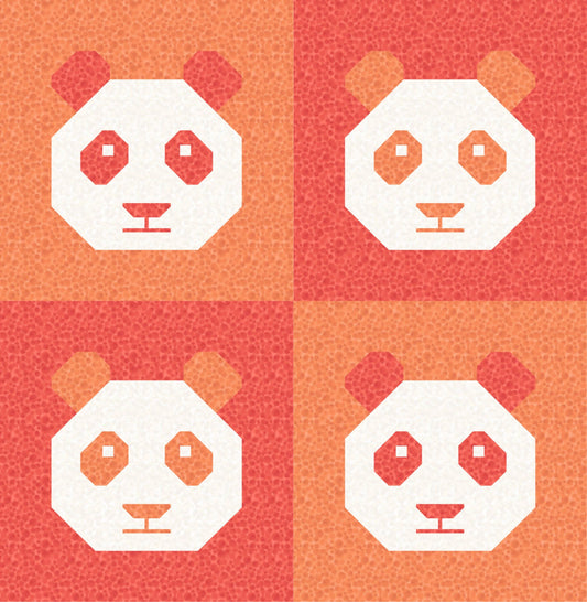 LIMITED EDITION!! Cotton and Joy Pandamonium Quilt Kit Featuring Lewis & Irene Bumbleberries Fabric Collection - Baby or Throw Size