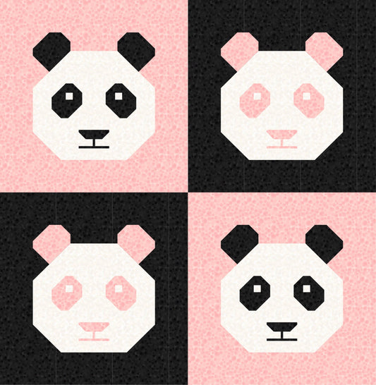 LIMITED EDITION!! Cotton and Joy Pandamonium Quilt Kit Featuring Lewis & Irene Bumbleberries Fabric Collection - Baby or Throw Size