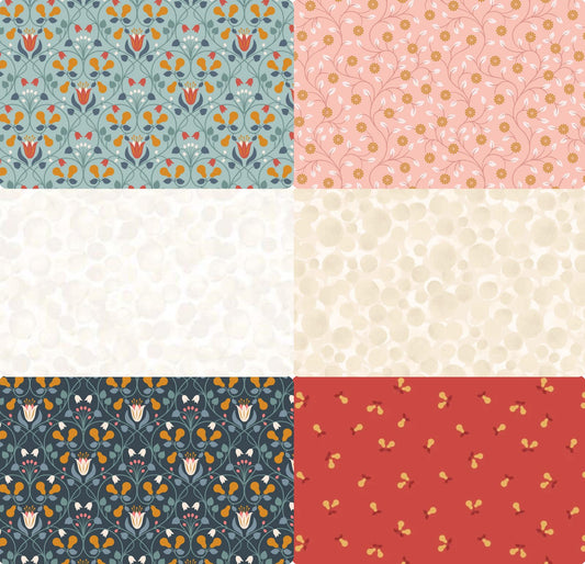 LIMITED EDITION!! Pen + Paper Patterns Book Nook Quilt Kit Featuring Lewis & Irene Wintertide Fabric Collection