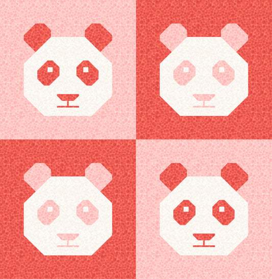 LIMITED EDITION!! Cotton and Joy Pandamonium Quilt Kit Featuring Lewis & Irene Bumbleberries Fabric Collection - Baby or Throw Size