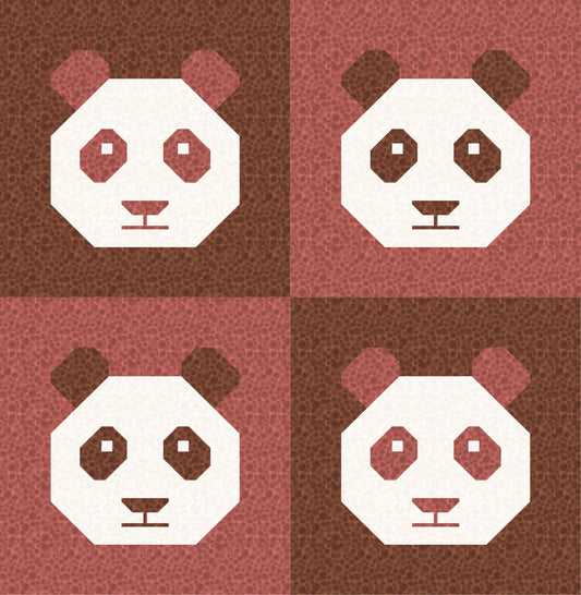 LIMITED EDITION!! Cotton and Joy Pandamonium Quilt Kit Featuring Lewis & Irene Bumbleberries Fabric Collection - Baby or Throw Size