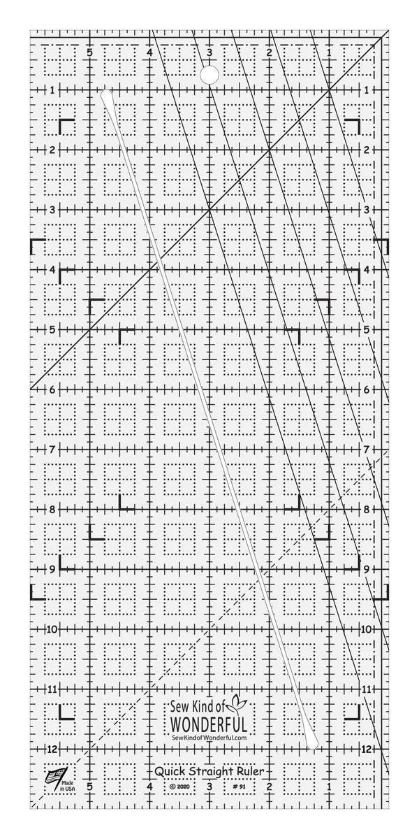 Sew Kind of Wonderful Hexie Meadow Quilt Pattern Finished Size 72"x87"