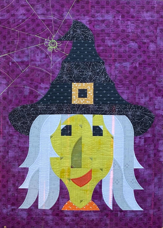 Sew Kind of Wonderful Posh Pocus Wallhanging Pattern Finished Size 28”x38”