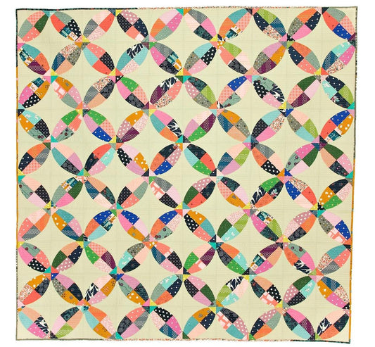 Sew Kind of Wonderful Chic Picnic Quilt Pattern Finished Size 75”x75”