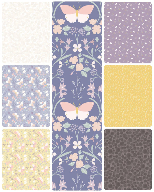 LAST TWO!! Limited Edition Pen + Paper Patterns Sparrows Quilt Kit Featuring Lewis & Irene Heart of Summer Fabric Collection
