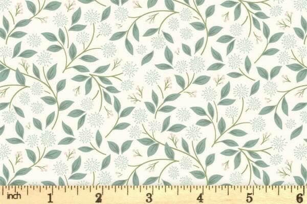 Lewis & Irene Sky Garden Fabric Collection Ivy Trail on Cream CC59.1 Authentic Premium 100% Cotton Quilt Shop Quality Fabrics