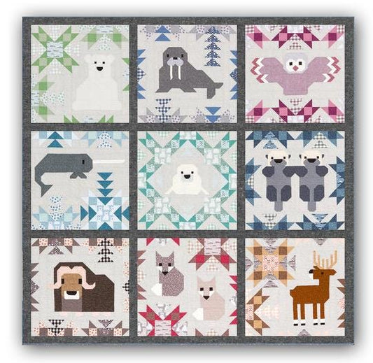 Elizabeth Hartman North Stars Quilt Pattern - 3 Size Variations Per Pattern