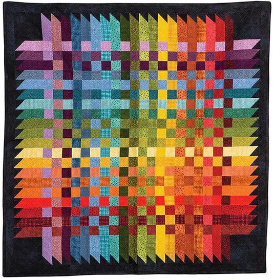 Bonnie Sullivan All Through The Night Over & Down Under Quilt Pattern #1607 Finished Size: 56"x56"