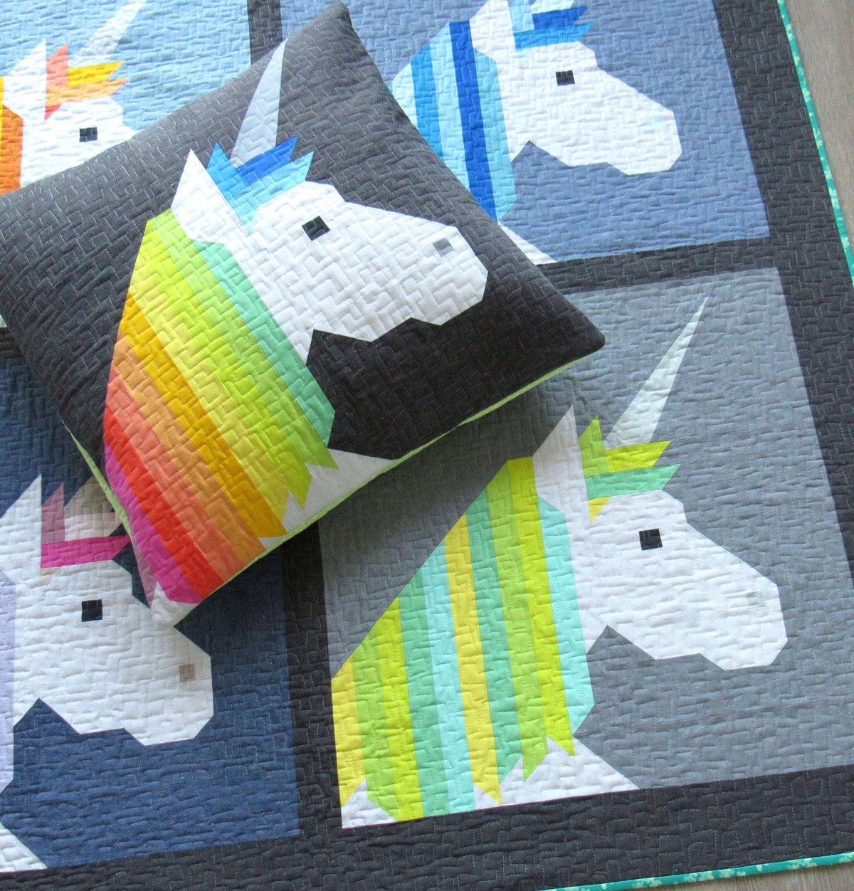 Elizabeth Hartman Lisa The Unicorn Pattern (3 Size Variations Per Pattern)