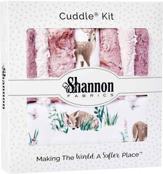 Shannon Fabrics Complete Cuddle Kit Love You Dearly Finished Size: 28"x37"