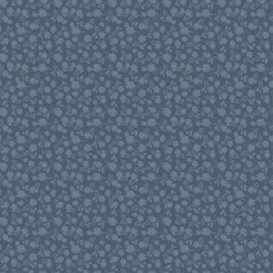 Poppie Cotton Country Roads Fabric Collection Misty on Navy Authentic Premium 100% Cotton Quilt Shop Quality Fabrics