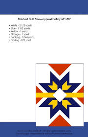 On Williams Street Starlight Quilt Pattern OWS93533