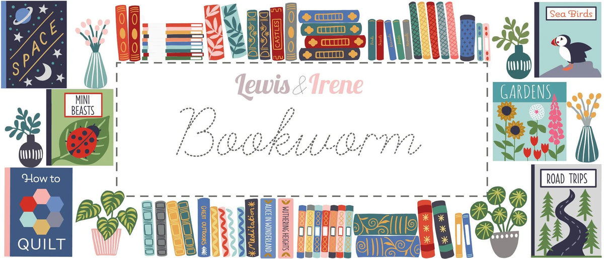 Lewis & Irene Bookworm Fabric Collection
