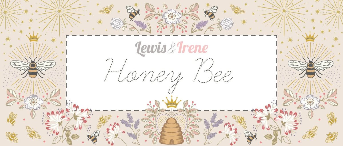 Lewis & Irene Honey Bee Fabric Collection