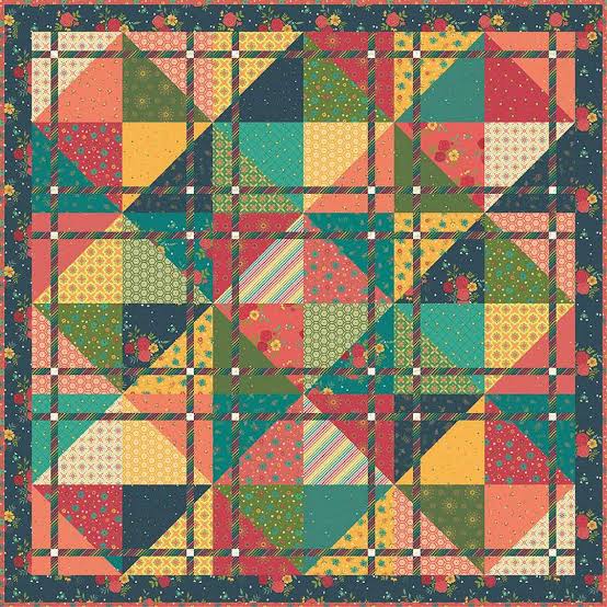 Anka's Treasures Slice and Dice Quilt Pattern  ANK-351, 7 Sizes