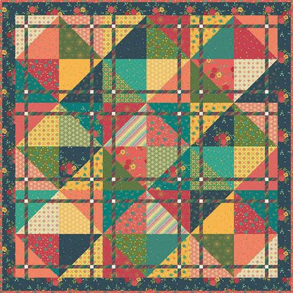 Anka's Treasures Slice and Dice Quilt Pattern  ANK-351, 7 Sizes