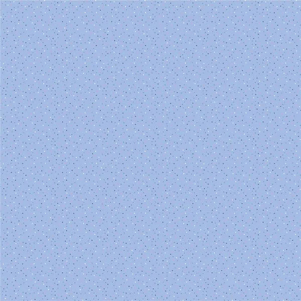 Poppie Cotton Country Confetti Blenders Fabric Collection Forget-Me-Not Bright Blue Authentic Premium 100% Cotton Fabrics CC20199