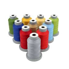 Glide Kimberbell Red, White, & Bloom 10 Mini Spool Thread Collection 40WT (Mini Spool 1100YDS) Authentic Premium 100% Polyester Thread