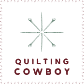 Quilting Cowboy Deer Head Cabin Quilt Pattern - 2 Size Variations Per Pattern