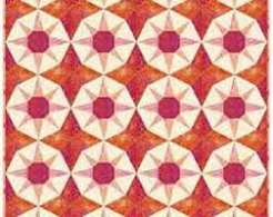 Maywood Studios Sangria Quilt Kit , Mango Tango Batiks KIT-MASSAN
