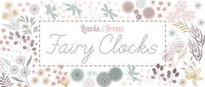 Lewis & Irene Fairy Clocks Fabric Collection Gold Metallic Honesty on Deep Gold A506.2