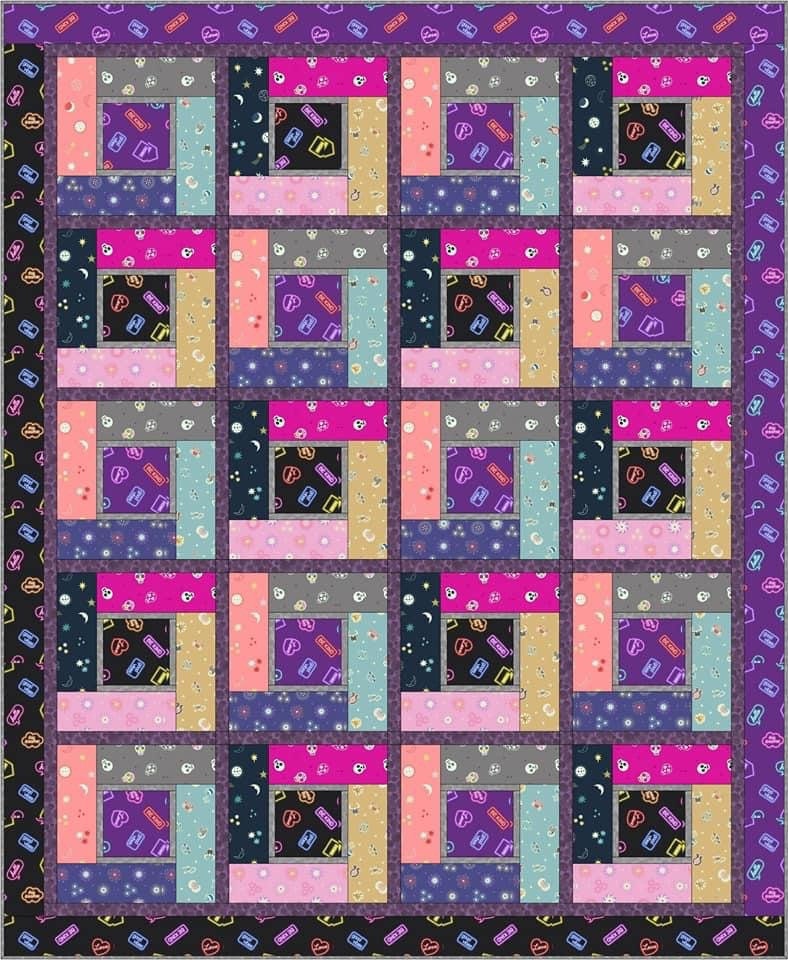 Lewis & Irene Small Things Glow Quilt Kit #1 Finished Size: 59"x72" Premium 100% Cotton Quilt Shop Quality Fabric