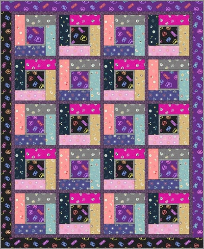 Lewis & Irene Small Things Glow Quilt Kit #1 Finished Size: 59"x72" Premium 100% Cotton Quilt Shop Quality Fabric
