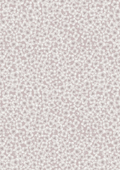 Lewis & Irene Love Blooms Fabric Collection Petals on Natural A522.1