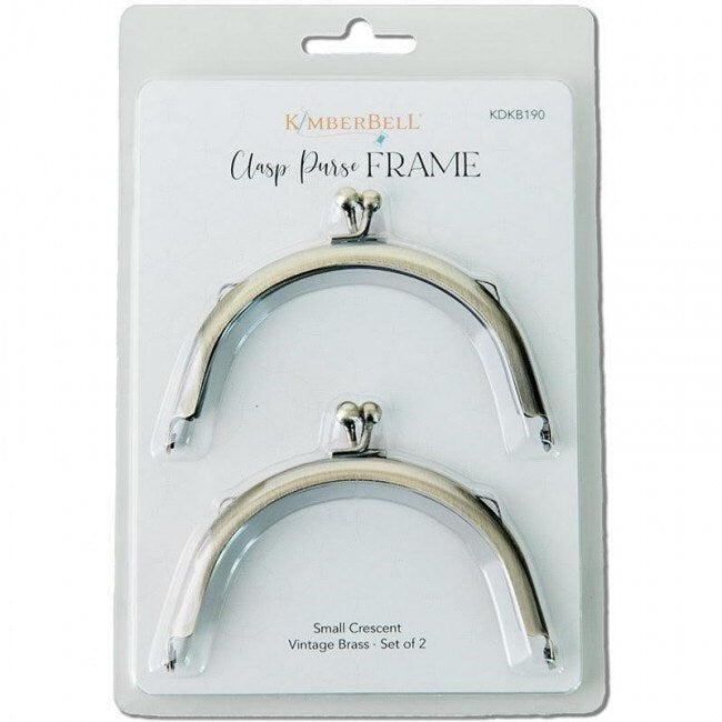 Kimberbell Keepsake Clasp Purses Machine Embroidery CD (Optional Vintage Brass Frame Available)