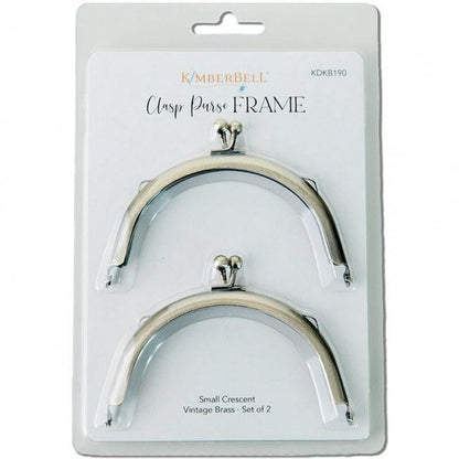 Kimberbell Keepsake Clasp Purses Machine Embroidery CD (Optional Vintage Brass Frame Available)