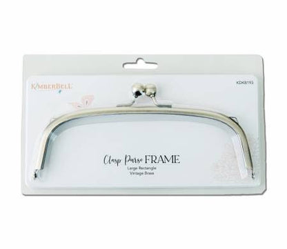 Kimberbell Keepsake Clasp Purses Machine Embroidery CD (Optional Vintage Brass Frame Available)