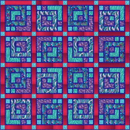 Lewis & Irene Reflections Fabric Collection Quilt Kit #1 Finished Size: 62”x62” Premium 100% Cotton Quilt Shop Quality Fabrics