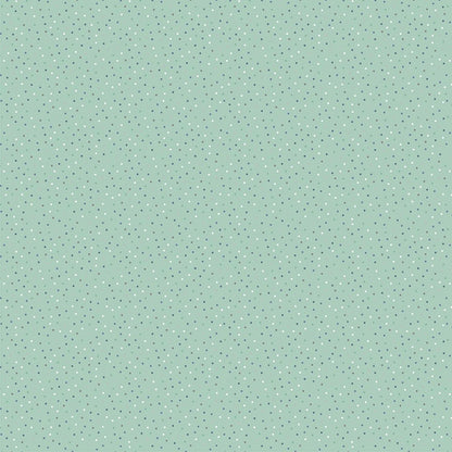 Poppie Cotton Country Confetti Blenders Fabric Collection Country Confetti on Sea Glass Mint Authentic Premium 100% Cotton Fabrics CC20185