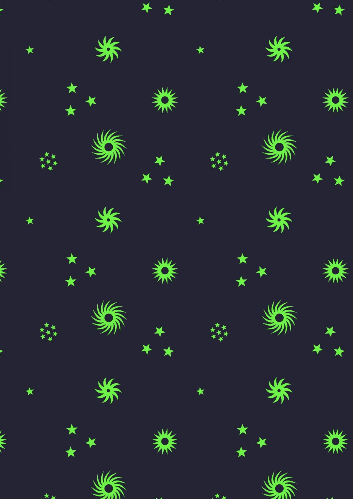 Lewis & Irene Small Things Glow Fabric Collection Glowing Fireworks on Blue Premium 100% Cotton Fabrics