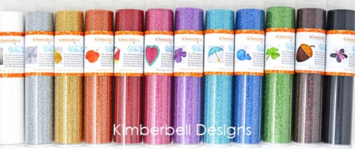 Kimberbell Kimberbellishments 19.5”x7.5” Applique Glitter Sheet - Silver