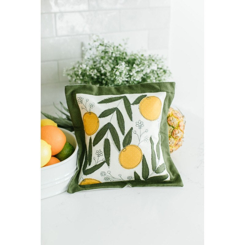 Kimberbell Curated: Citrus & Sunshine Machine Embroidery USB