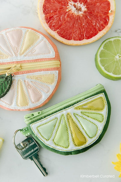 Kimberbell Curated: Citrus & Sunshine Machine Embroidery USB