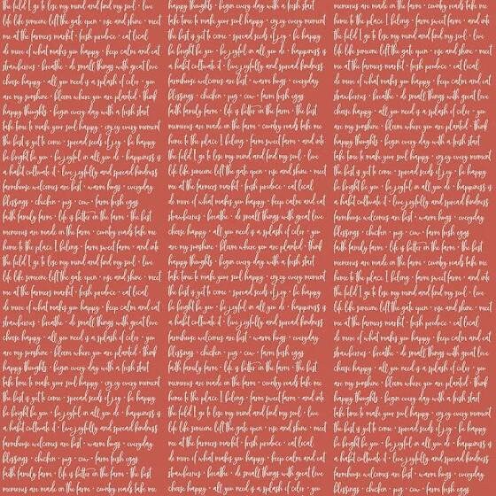 Poppie Cotton Prairie Sisters Fabric Collection Farmhouse Blessings on Red Premium 100% Cotton Quilt Shop Quality Fabrics