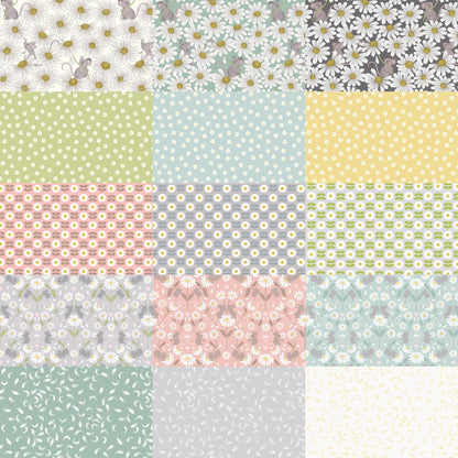 Lewis & Irene Love Me Love Me Not Fabric Collection Fabulous 40’s Jellyroll (40-2.5” Strips)