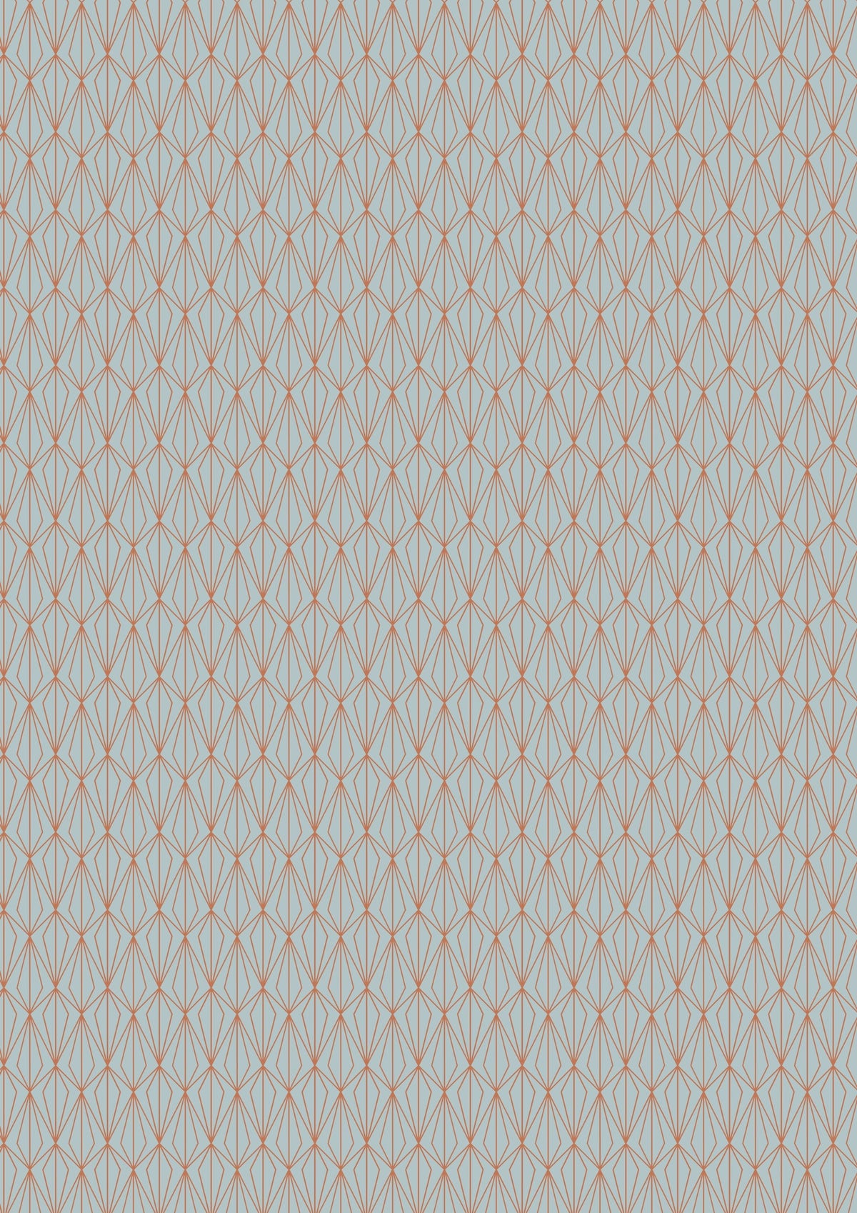 Lewis & Irene City Nights Fabric Collection Metallic Copper Architectural Blender on Duck Egg Blue A294.2
